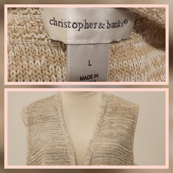 Christobher & Banks Vest Sweater - Picture 5 of 5
